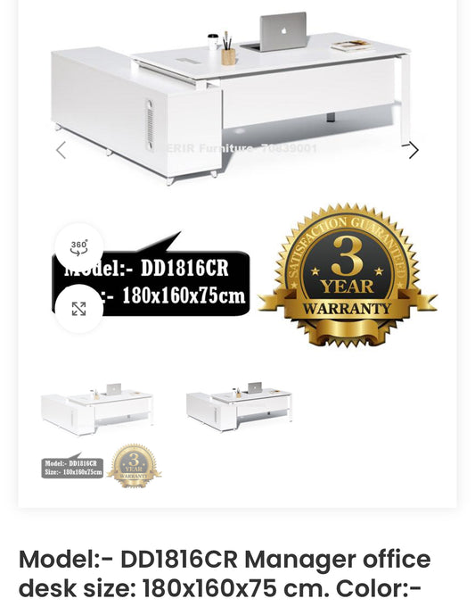 Executive L-Shape Desk